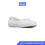 KEDS รองเท้าผ้าใบ แบบสวม รุ่น THE MINI EYELET สีขาว ( WF67822 )