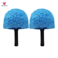 Robust Cobweb Duster Head Brush(2 Pack), Twist-on Web Cleaning Tool-Spider Web Remover Brush
