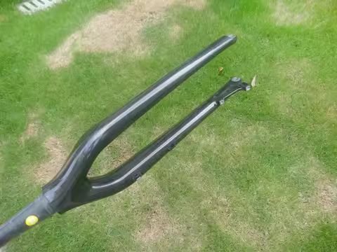 Full Carbon 3K Glossy MTB Fork 29er Mountain Bike Fork 29"inch Disc Brake Tapered 1-1/8 to1-1/2 Fork