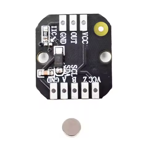 MT6701 Magnetic Encoder Module PWM/I2c Brushless Motor Encoder ABZ Mode 1024 Lines Replaces AS5600 M