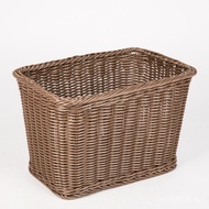 Bathroom One Side Basket Kitchen Home Wholesale Guest Room Imitation Rattan Storage Dirty Clothes Ba