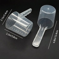 1/3/5/10pcs Milk Powder Scoops, Laundry Detergent Scoop, Lab Measuring Spoon, Plastic Measuring Spoo