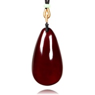 【正佳珠寶】琥珀血珀 全淨體血珀水滴 12.8g 琥珀血珀吊墜
