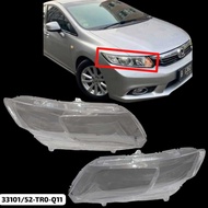 Headlamp Glass Mica Cover RightKiri Honda Civic 2012 2013 2014 2015 33102-tr0-q11 33152-tr0-q11