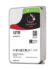 Seagate IronWolf Pro, NAS interne Festplatte 12 TB HDD, 3.5 Zoll, 7200 U/Min, CMR, 256 MB Cache, SAT