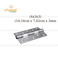 Bản lề cửa loại lớn inox chính hãng Hammered - Bản lề lá inox