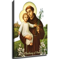 ZeeHxq Saint Anthony of Padua Poster Print Art Home Wall Decor Catholic Painting (08x12inch Unframed