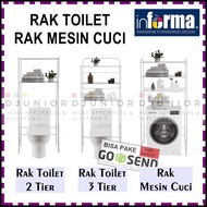 MESIN INFORMA - 2-TIER TOILET RACK 3-TIER TOILET RACK/ 3-TIER WASHING MACHINE RACK/
