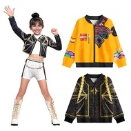 Boys Girls Sweatshirt Kids Soft Sweatshirt Demon Hunter Cosplay Jacket for Teens Perfect for Role-pl