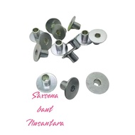 Hat boss / bossRing exhaust boss/ m6 bossRing bolt size. 10 . wideRing