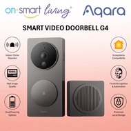 Aqara Smart Video Doorbell G4 | HomeKit Secure Video | Local Face Recognition | 2 Years Warranty