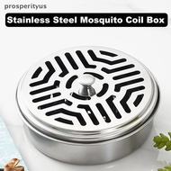 [Prs] Mosquito Coil Tray Portable Holder Hotel Insect Repellent Rack with Cover Summer Anti-mosquito