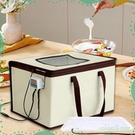 [ColaxiefMY] Dough Proofer Bread Proofing Box with Handle Container Portable View Window Warming Mat