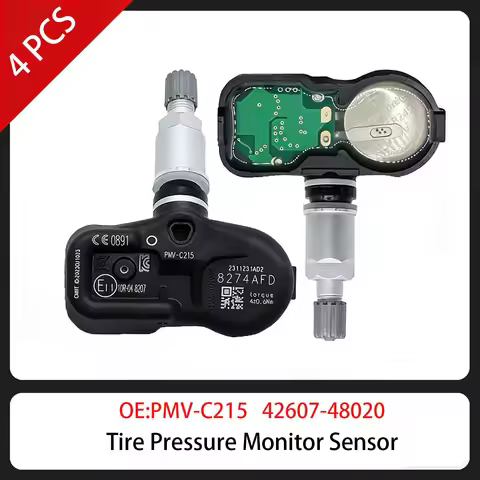 4 PCS Tire Pressure Monitor Sensor PMV-C215 42607-48020 4260748020 For Toyota Camry Corolla RAV4 Lex