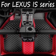 Car floor mats for LEXUS IS series 300 200t 250 2013 2014 2015 2016 2017 2018 Custom auto foot Pads 