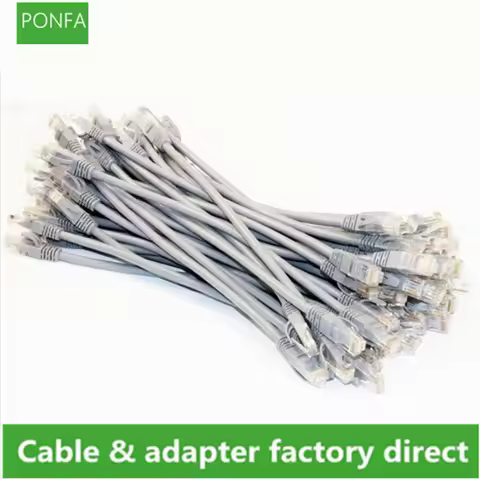 RJ45 CAT5 CAT5e UTP Ethernet Network Cable Male to Ethernet Male RJ45 Patch LAN Short Cable Extended