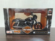 (新品現貨)Maisto 2015 Harley-Davidson Street750 1/12 黑色