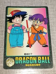 C0129 - 1991年 龍珠 港版 風雲 100號 小雲/悟空 萬變咭 Bandai HK白卡/閃卡/閃咭