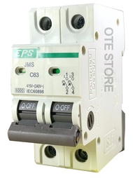 EPS MCB 2 Pole 6kA C CURVE (32A/40A/63A)
