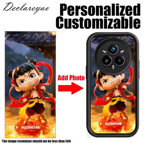 Photo DIY Picture Customize Image Mirror Hard Coque For Realme 11 8 8i 7i 5 C33 C31 C30 C25 C25S C25