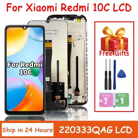 6.71' Display For Xiaomi Redmi 10c LCD Display Touch Screen Digitizer Assembly For Redmi 10c LCD 220