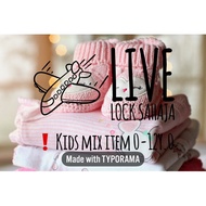 kids mix item 0-12y ❗️RM8