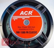 SPEAKER 15 INCH ACR CLASSIC FAR 1580 PA CLASSIC 500 WATT ORIGINAL ASLI