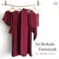 Cape (Layer). Veil. Fausiyyah Set. By Hijab Alila