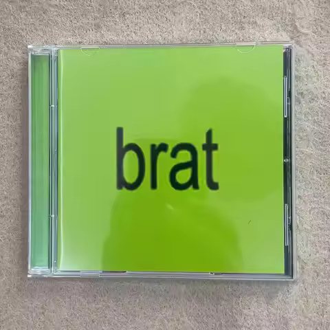 CD Electropop Icon Charli XCX Music CD Brat Hit Singles Von Dutch 360 Talk Talk Cosplay Walkman Car 