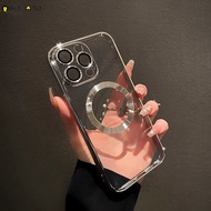 For OPPO Reno 12 12F 11 F 11F 11A 10 9 8 Lite Pro Plus 8T 8Z 4G 5G Phone Case With Magnetic Attracti