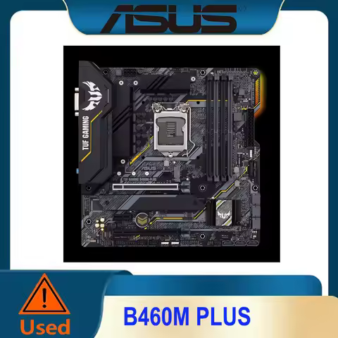 ASUS TUF Gaming B460M-PLUS for Intel B460 LGA 1200 Motherboard