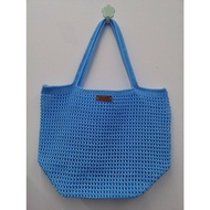 Handmade Knitted Bag Size Length 44 Cm. Width 21 Height 32 Give Away Code 8pm To Midnight Only In Li