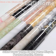 Waterproof and Oil-Resistant Kitchen Stickers, Self-Adhesive, Size 60cm x 3m / 60cm x 5m