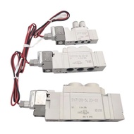 5 Port SMC type Solenoid Valve Plug-in Type SY5120/5220/5320 SY5120-5LZED-01 SY5220-5D-C6 SY5220-5LZ