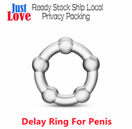 Reuseable Beaded Silicone Penis Ring Premature Circles Rings Delay Adult Toys Men Sex Toy For Boys s