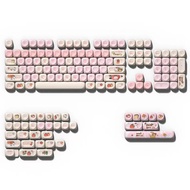 ชุดคีย์แคปใส DIY ปรับแต่งปุ่มกดสำหรับ Keyboard 132 ชิ้น สีใส แบบพิเศษ