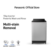 PANASONIC NA-FD15X1 15KG Top Load Washing Machine Special Stain Care Inverter NA-FD15X1HRT Washer Mesin Basuh 洗衣机