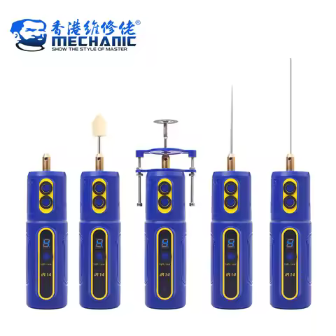 MECHANIC IR14/IR13/IR10 PRO Electric OCA Glue Remover Tool With Green Dust Display Lamp LED Display 