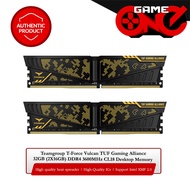 Teamgroup T-Force Vulcan TUF Gaming Alliance 32GB (2X16GB) DDR4 3600MHz CL18 Desktop Memory DDR4 RAM