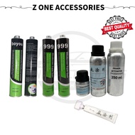 Auto Glass Windscreen sealant/car silicone/ gam cermin kereta/Gum/Primer🔥Premium quality🔥Black