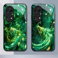 elegant Huawei P Series glass phone case P50pro P20 P20pro P30 P30lite P40 P40pro P30pro P8 P20lite 