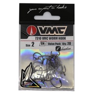 Rapala VMC Worm Hook #2 7310 Worm Hook 20pcs 7310BN0002H4J