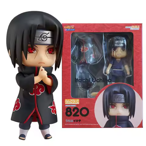 10CM Anime Naruto Shippuden Vibration Stars Uchiha Itachi Fighting Action Figures #820 Collectible M