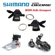 Shimano DEORE MTB Mountain Bike M590 3X9 Speed Shifter+RD-M591/M592/M662/M772 Shadow Rear Dial 27 Speed