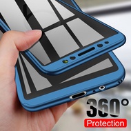 Huawei Y9 2018 Y9 2019 Y7 Y6 Y5 2018 Nova 2 2i 3 3i Hard Slim Thin Case Cover With Tempered Glass