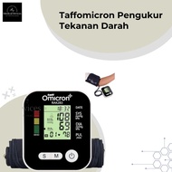 TaffOmicron Pengukur Tekanan Darah Tensi with Voice - RAK / Alat tensi darah digital Tensi darah digital otomatis Tensimeter digital akurat Alat tensi digital akurat Alat tensi darah