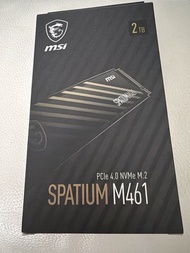 MSI SPATIUM M461 2TB PCIe 4.0 NVMe M.2 SSD