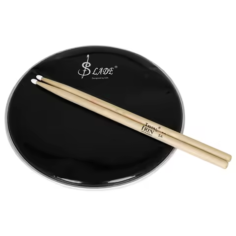 IRIN 5A/7A DrumSticks Maple Classic Waterdrop Tip Nylon Drumstick Sticks-Ideal for Beginners Stage P