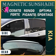 KIA Forte Cerato K3 Optima K5 Picanto Rondo Sportage Magnetic Sunshade Rear Window Shade