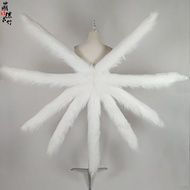 Lol Ahri คอสเพลย์ Nine-tailed Fox Tail Fox Tail Demon Fox X Servant Ss Honor Of Kings เกมเครื่องแต่ง